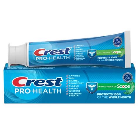 Crest Pro Health Plus Scope Toothpaste 43 Oz Kroger
