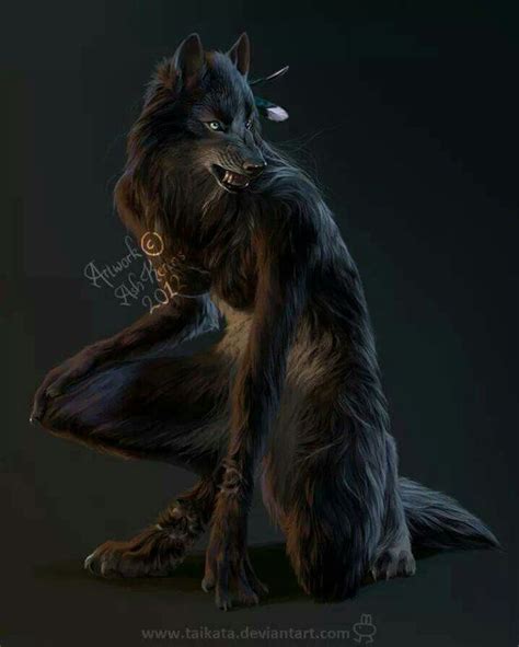 Pin By Azaleah Flower On Werewolves Werewolf Art Female Werewolves
