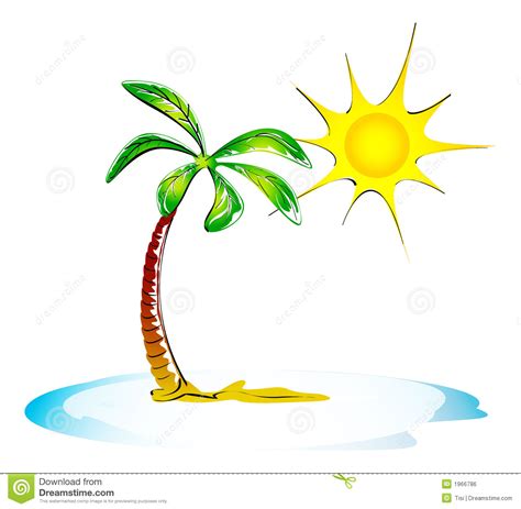 Boek nu goedkoop appartementen sol sun beach voor je vakantie naar tenerife in 2021. Palm, Sea And Sun. Holiday Illustration Royalty Free Stock Image - Image: 1966786