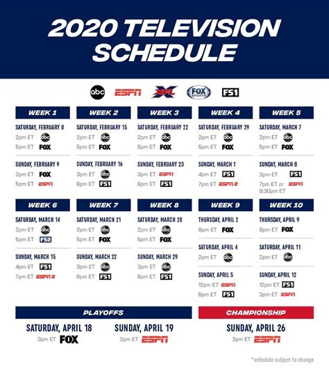 Printable Nfl Schedule For 2019 2020 di 2020