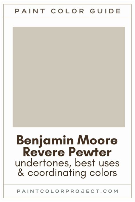 Benjamin Moore Revere Pewter A Complete Color Review The Paint Color