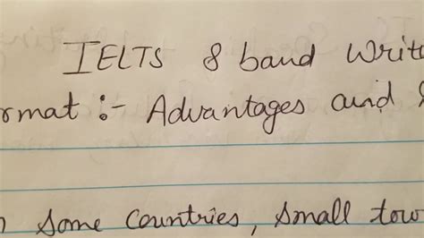 Format Structure Advantages And Disadvantages Ielts Writing Task 2