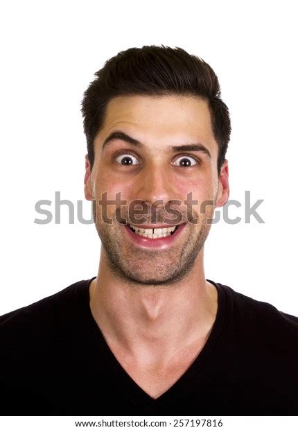 Crazy Young Man Young Man Going Stock Photo 257197816 Shutterstock