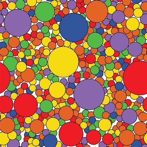 Color Dots Abstract Background Vector Illustration Rounds Decoration