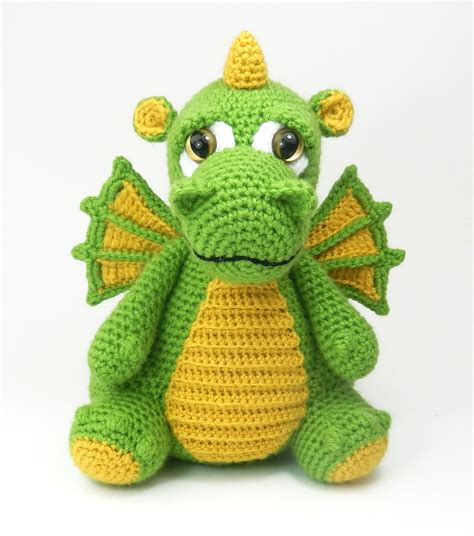 Drake The Dragon Amigurumi Crochet Pattern Etsy Crochet Amigurumi