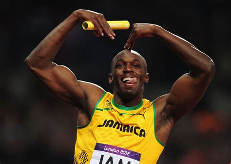 No other 100m world record has ever stood for that long of a time period. Usain Bolt of Jamaica celebrates winning gold and setting ...