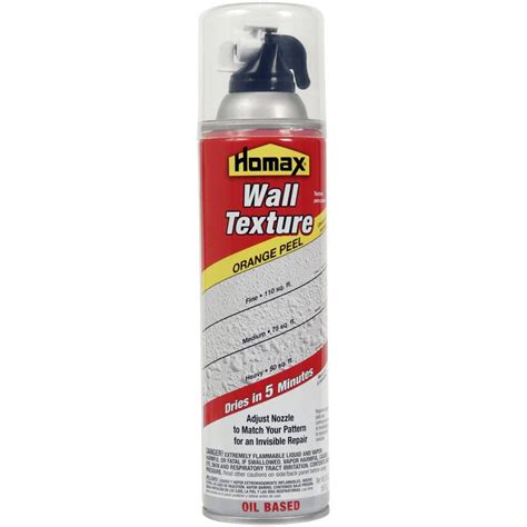 Homax 20 Oz Wall Orange Peel Quick Dry Oil Based Spray Texture 4055 06