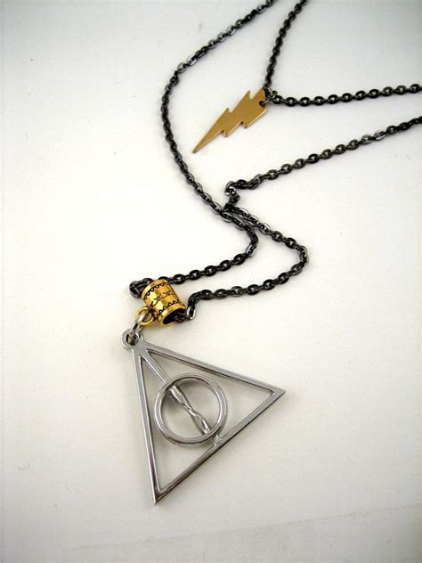 How To Make A Deathly Hallows Symbol Necklace Anns Blog