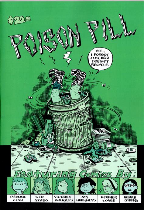 Poison Pill A Comics Anthology Silver Sprocket