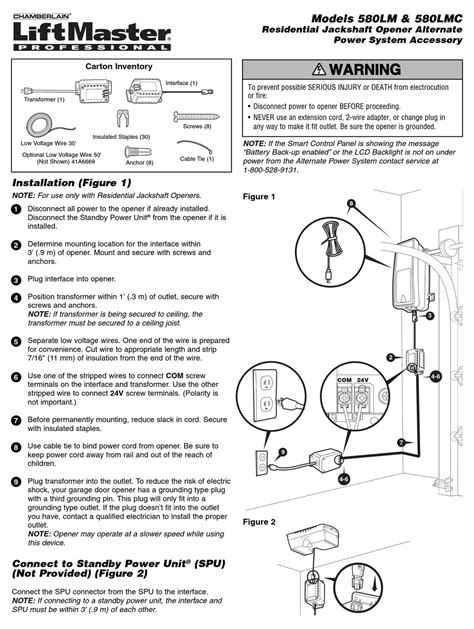 Chamberlain Liftmaster Professional 1 3 Hp Manual