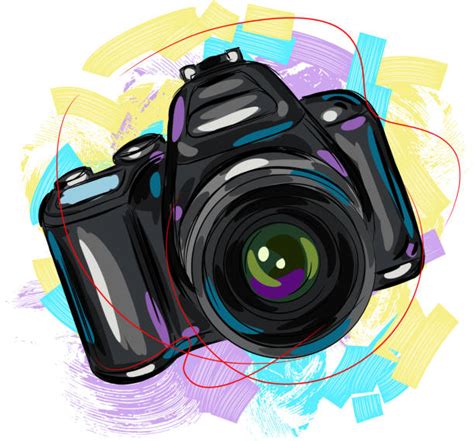 Digital Camera Clip Art Vector Images And Illustrations Istock