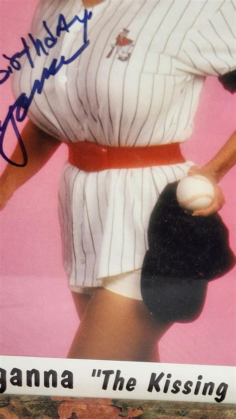 Morganna The Kissing Bandit Baseball Breast Wish Wood Framed Photo Signed Ebay