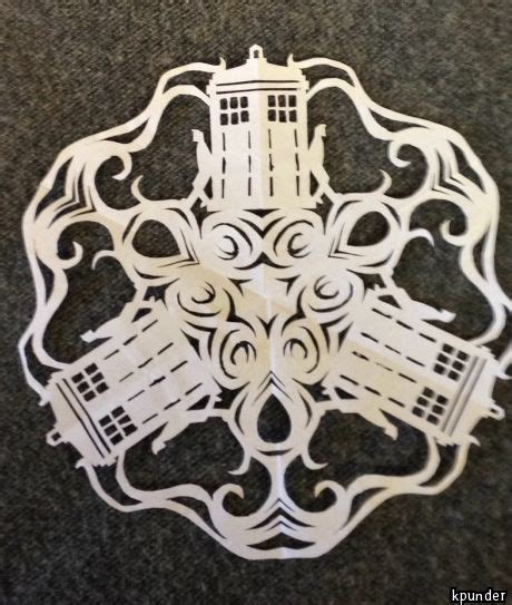 My Girlfriend Made This Badass Doctor Who Snowflake And Its Beautiful