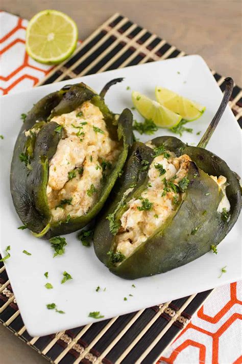 Cream Cheese Stuffed Poblano Peppers Recipe Chili Pepper Madness