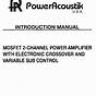 Power Acoustik Lt 980 2 Manual