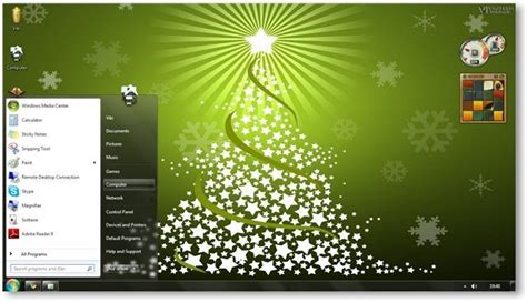 Windows 7 Themes Christmas Theme For Windows Holiday