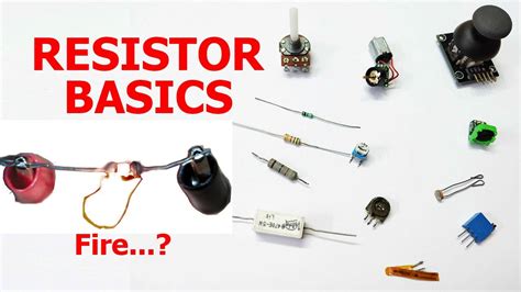 What Is A Resistor Resistor Basics Types Uses How To Use Resistors