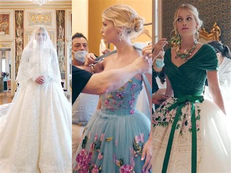 The 5 Outfits Lady Kitty Spencer Wore To Her Wedding To Michael Lewis