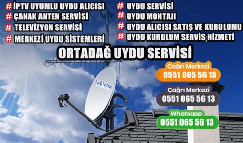 Ortadağ Uydu Servisi Uyducu 0551 065 56 13 Teknik servis
