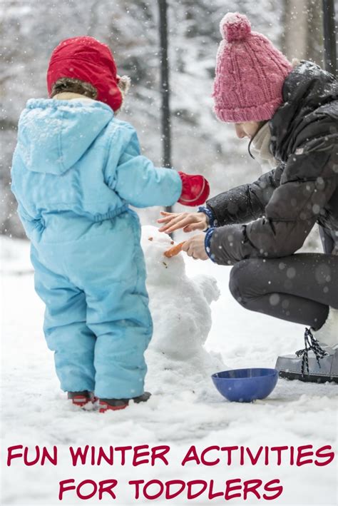 Fun Winter Activities For Toddlers Frugal Mom Eh