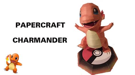 How To Make Charmander Pokemon Papercraft From Papercraft 99 Youtube