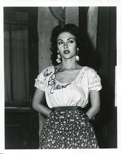 Rita moreno was born on december 11, 1931 in humacao, puerto rico. RITA MORENO HAND SIGNED 8x10 PHOTO+COA GORGEOUS YOUNG ...