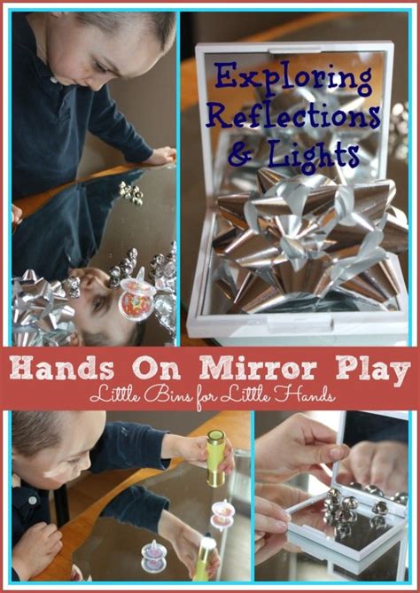 Simple Mirror Activity Exploring Reflections With Light And Objects
