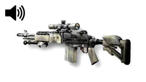 Cod M21 Ebr Sniper Rifle Shot Sound Effect 🔫💥 Youtube