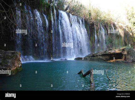 Kurshunlu Waterfall In Antalya Stock Photo Alamy