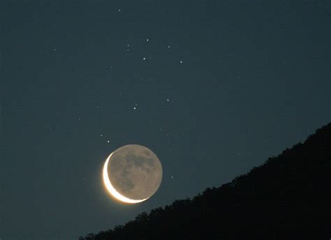 Pictures Moon In The Starry Sky At Night