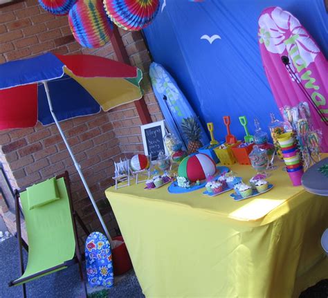 little big company the blog a beach themed birthday party by vicky from party rite