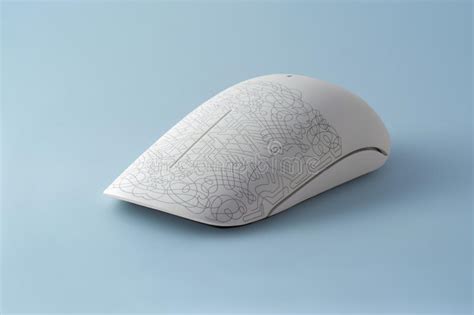 Modern White Wireless Computer Mouse Editorial Stock Photo Image Of