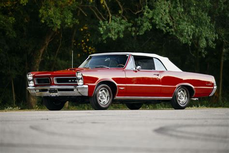 Freshly Restored 1965 Pontiac Gto Convertible With A Four Speed