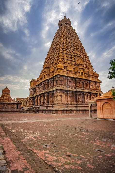 Tanjore Big Temple Or Brihadeshwara Temple Was Built By King Raja Raja Cholan In Thanjavur