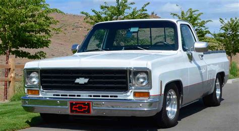 1977 Chevrolet C10 Scottsdale Cab And Chassis 2 Door 57l Custom