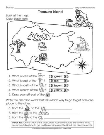 They will really help you out in class. Treasure Island, Lesson Plans - The Mailbox | Social ...