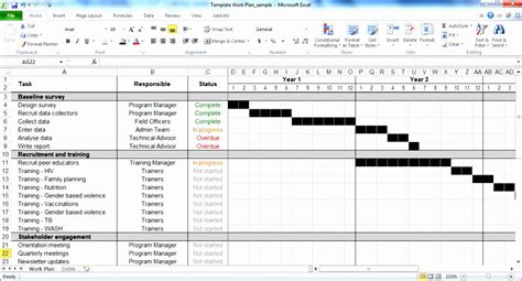 Download box file label template excel. 12 Scheduling Templates Excel - Excel Templates - Excel Templates