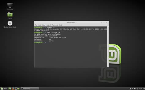 Linux Mint 18 Cinnamon Screenshots