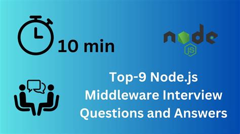 Middleware Nodejs Interview Questions And Answers Nodejs Middleware