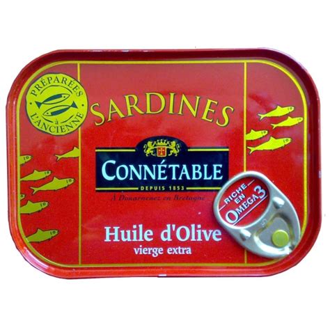 Grossiste Sardines Huile Olive Extra Vierge G Conn Table