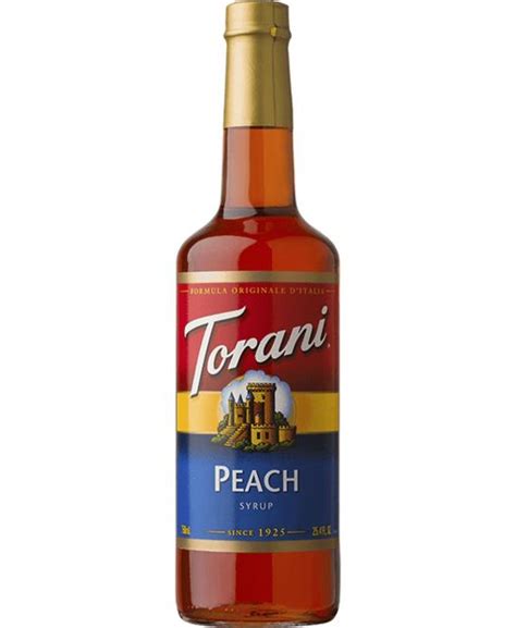 Siro Đào Torani Peach Syrup 750ml