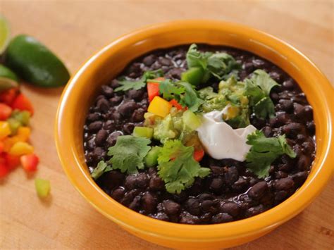 Each one is full of flavor despite the absence of animal products, refined sugars, and hydrogenated oils. Black Beans Recipe | Ree Drummond | Food Network