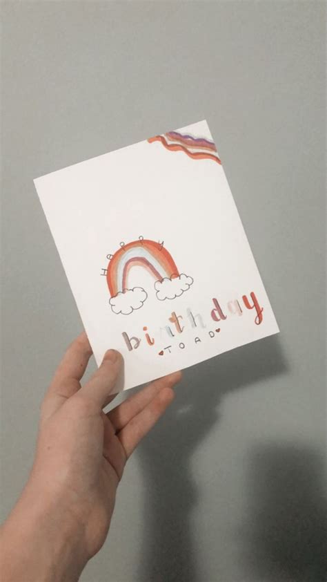 Printable Happy Birthday Card Aesthetic Zimzimmer