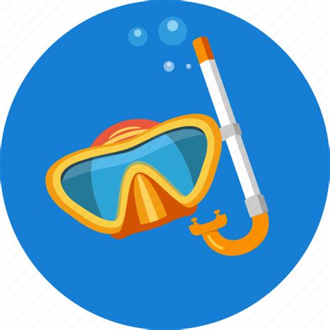 Diving Mask Scuba Sea Snorkel Sportswear Underwater Icon