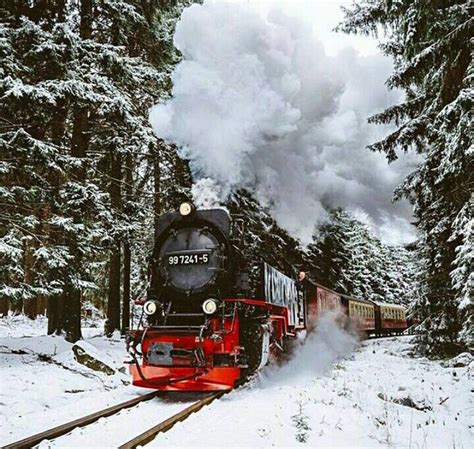 Snow Train Train Winter Photos