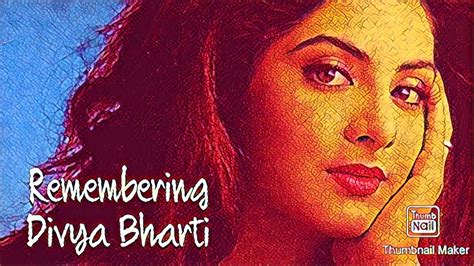 Remembering Divya Bharti Biography In Hindi दिव्या भारती की जीवनी Life Story Andunknown