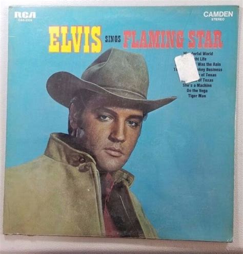 Elvis Sings Flaming Star Vinyl Album Lp Record Re8 Ebay
