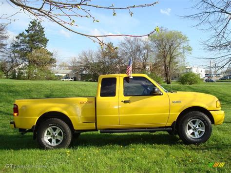 2002 Chrome Yellow Ford Ranger Edge Supercab 4x4 7735116 Photo 5