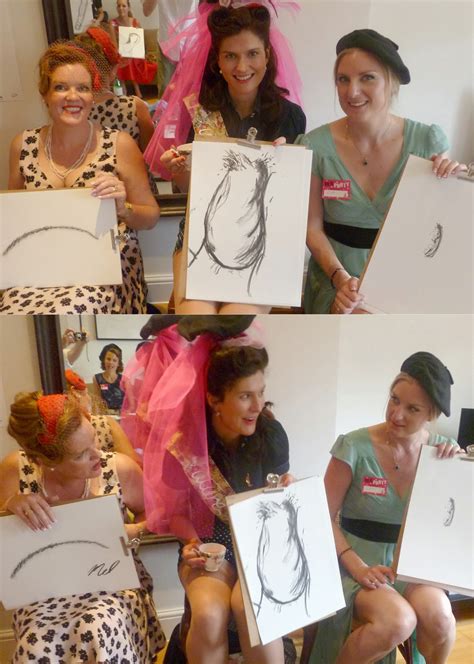 Hen And Stag Life Drawing Co Fabulous Elegant Hen Do Life Drawing Party