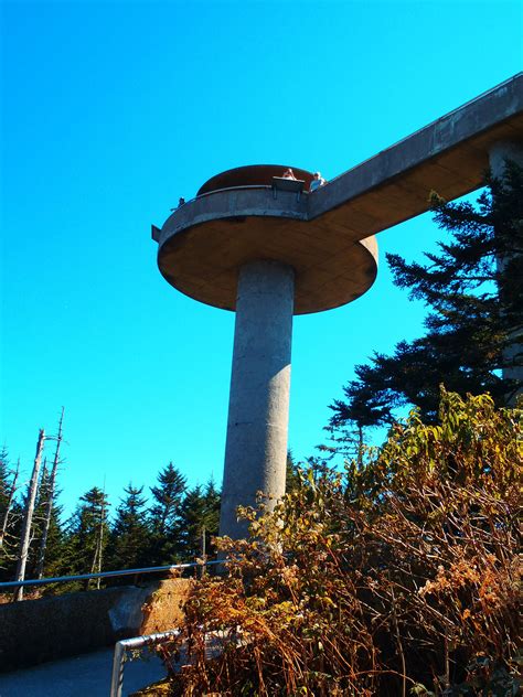Clingmans Dome Tower Highest Peak In The Park We Took The Trip